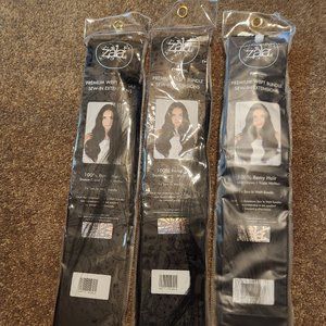 3 pack Zala 16 inch weft hair extensions brand new never used original packaging